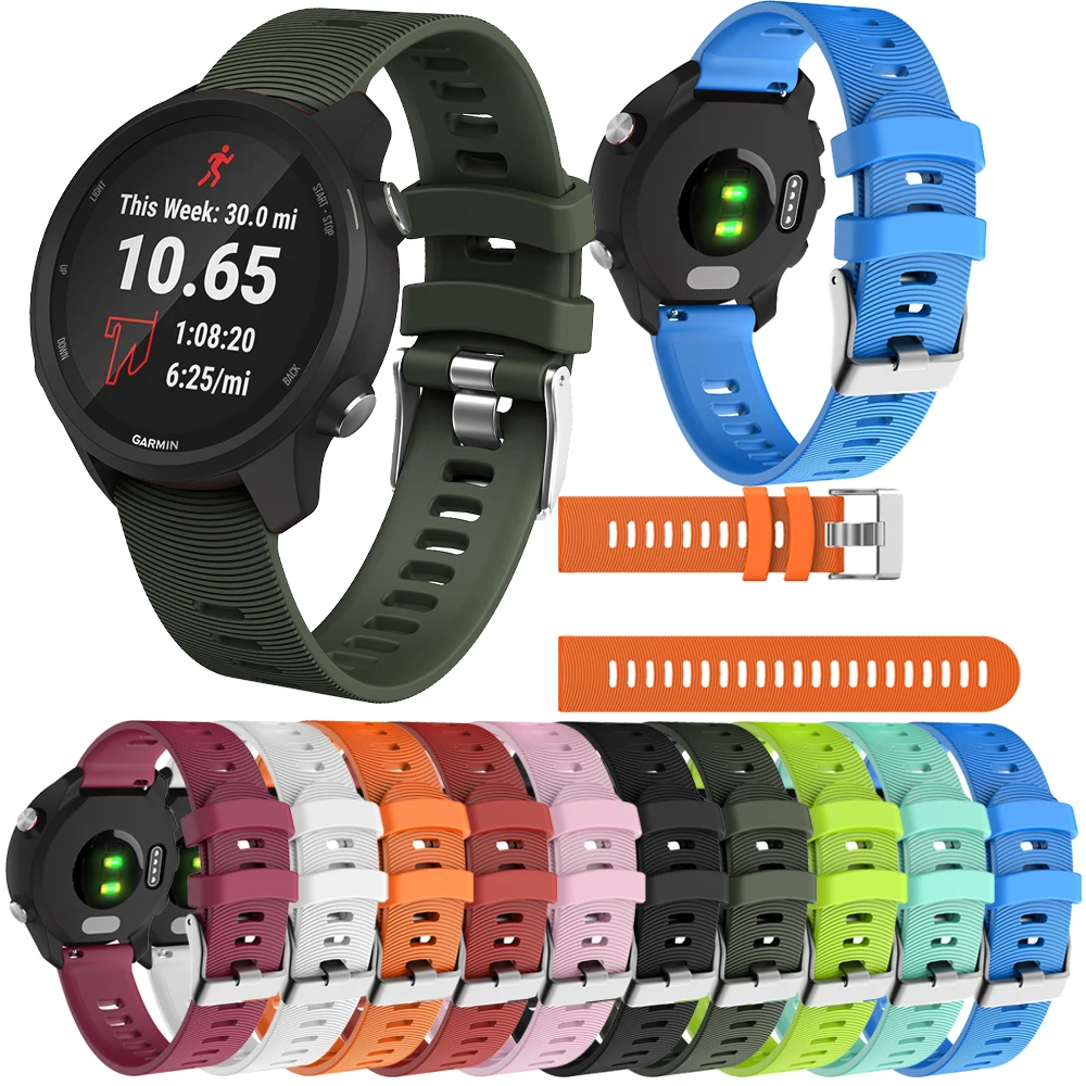 Ремешок для Galaxy watch 46 мм 42 active 2 Gear S3 Frontier 20 22 браслет наручных часов amazfit bip