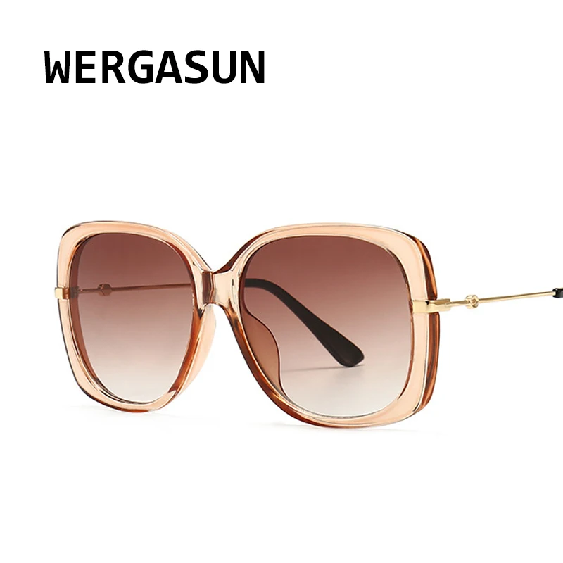 WERGASUN 2020 Новые Модные Винтажные современные солнцезащитные очки женские