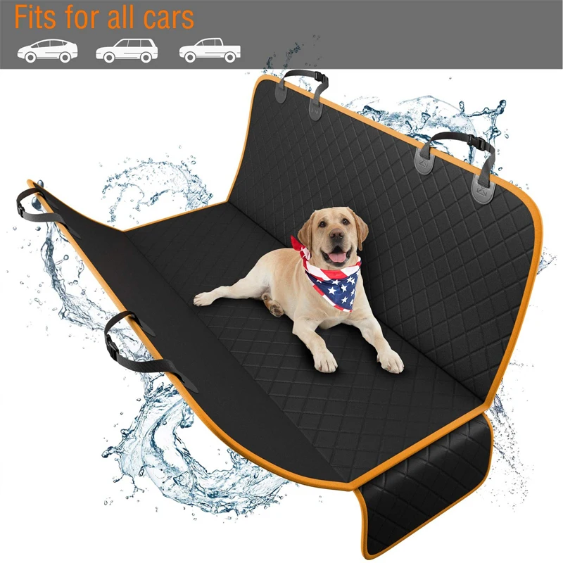 barato Pet Carro Traseiro Voltar Seat Cover Protector Esteira Cinto De Segurança à Prova Dwaterproof água Transporte Cão Gato Antiderrapante Esteira De Viagem Ao Ar Livre Almofada