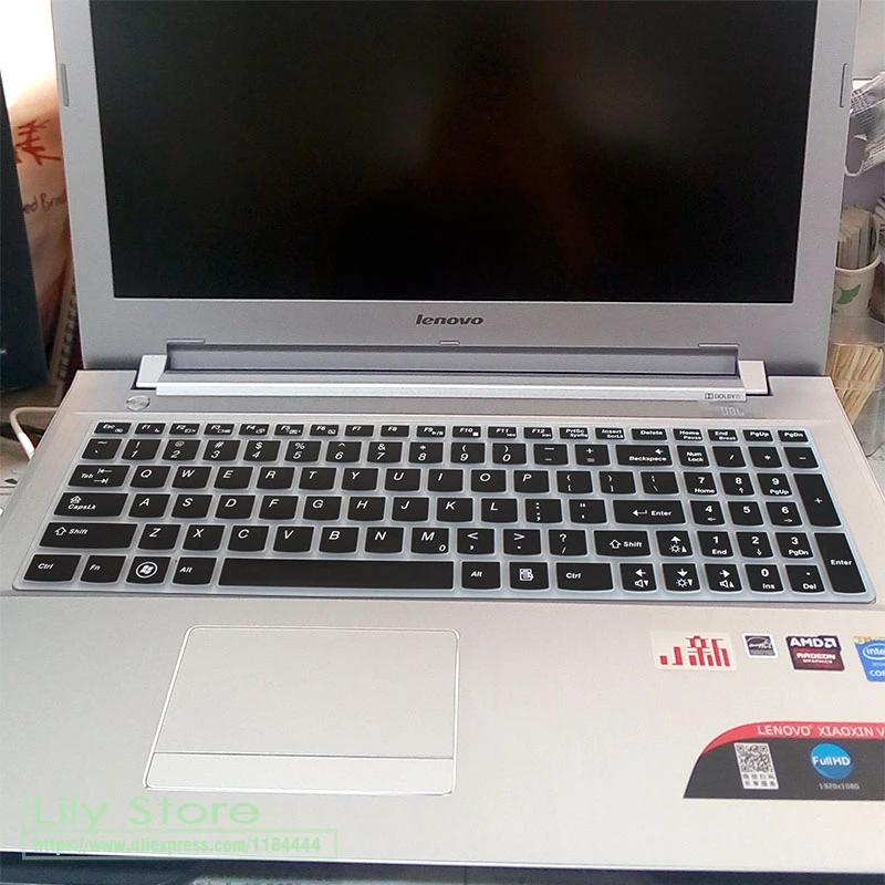 Новый силиконовый чехол для клавиатуры Lenovo 15 6 дюйма телефона с экраном