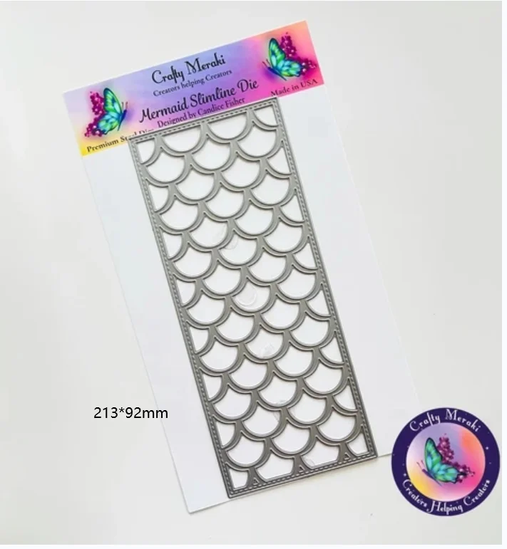 

Metal cutting dies mermaid cut mold card Scrapbook paper craft knife mould blade punch stencils