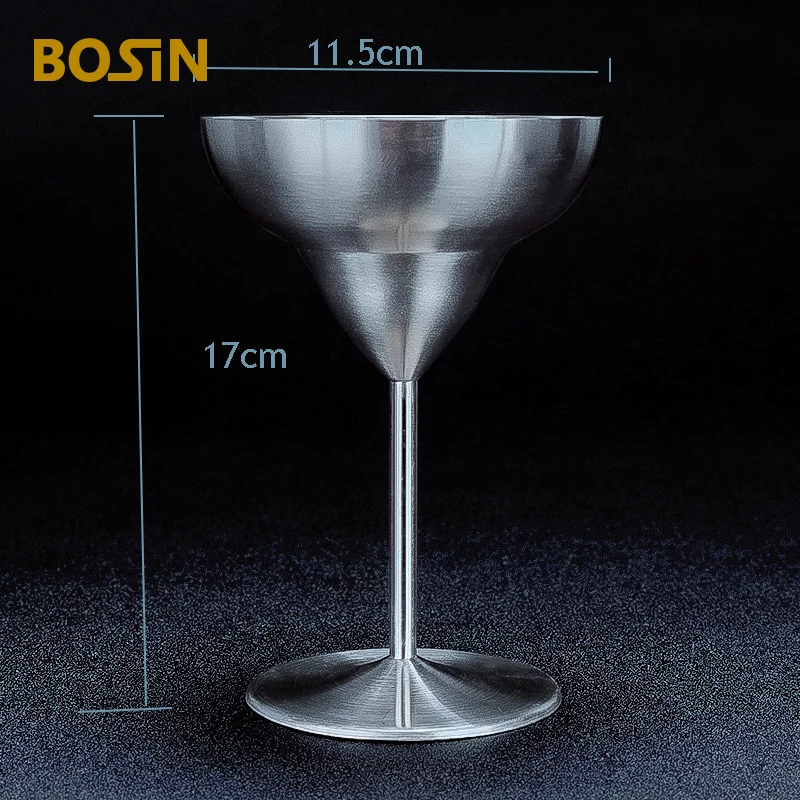 1 шт. бокал для коктейлей и мартини из нержавеющей стали металлический маргариты