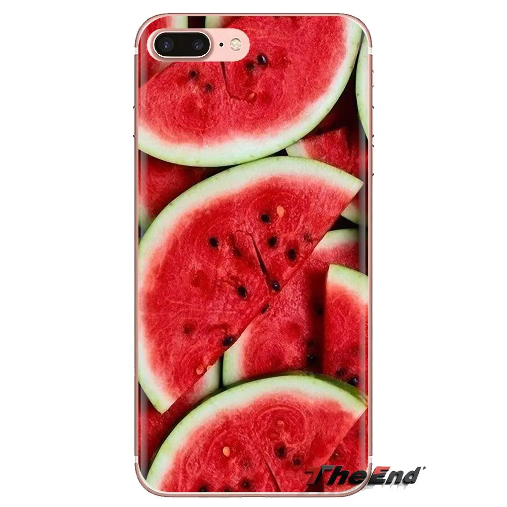 Soft Transparent Cases Covers For Samsung Galaxy A3 A5 A7 A9 A8 Star A6 Plus 2018 2015 2016 2017 Summer Love Watermelon |