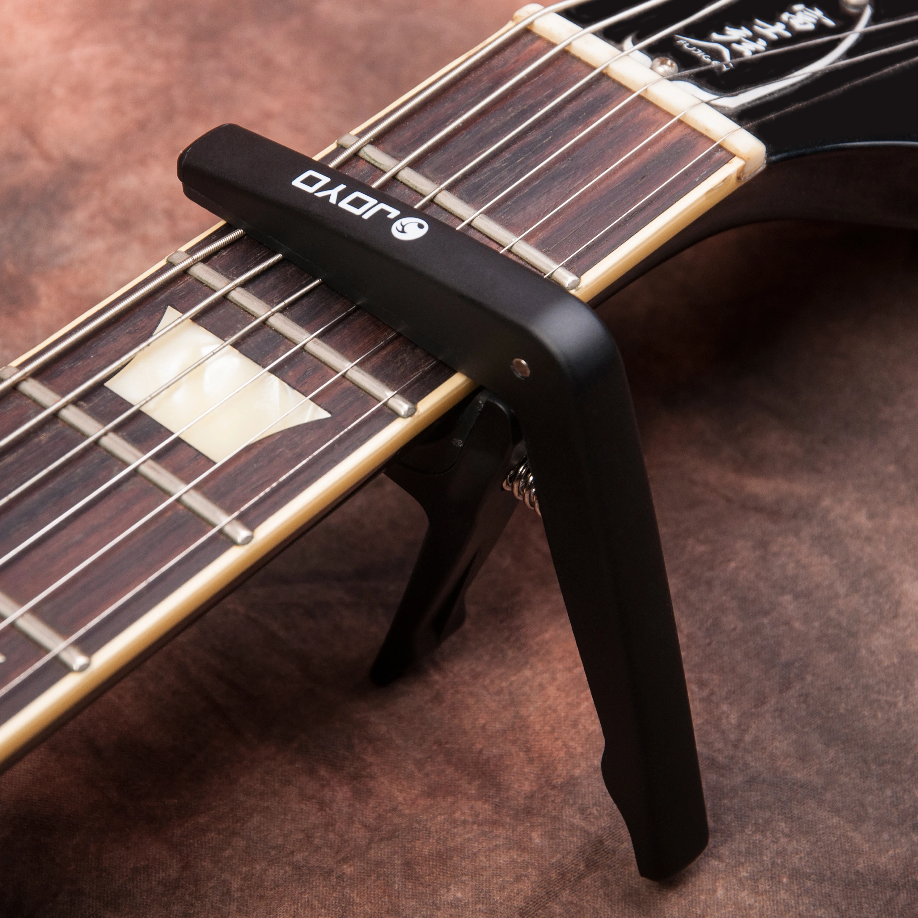 gitarre capo zink metall überzogene capo für akustische elektrische gitarre ukulele gitarre clip clamp musik instrument zubehör jcp 01