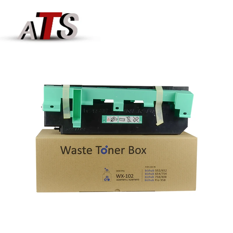 

1X WX-102 A2WY-WY3 A2WY-WY1 Waste Toner Box Bottle Container for Konica Minolta bizhub 552 652 654 654e 754 754e 758 808 Pro 958