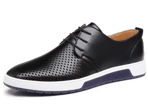 

6092-Men's sports style single shoes front with sports wind casual shoes low heel casual men's shoes