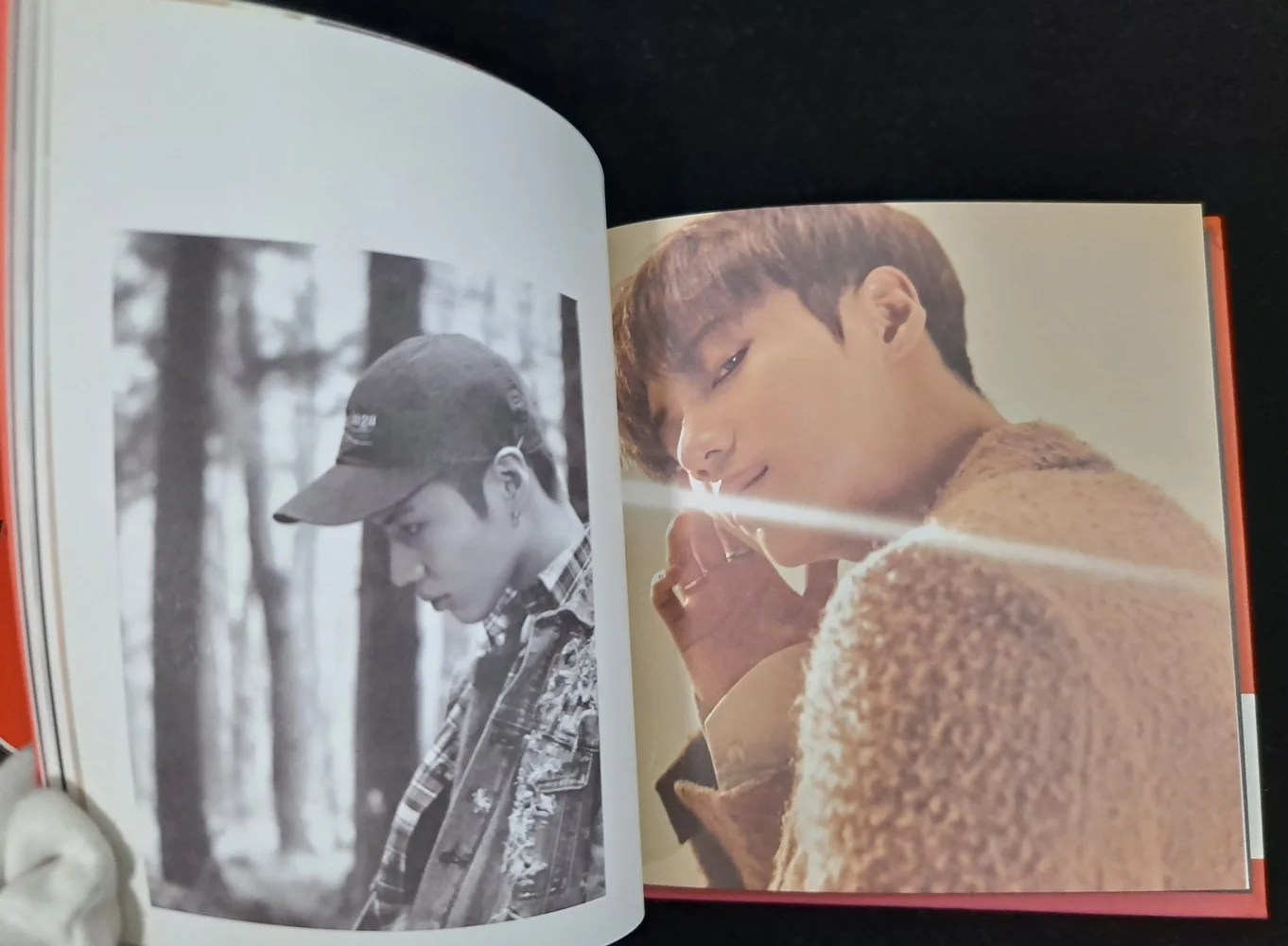 Ручная работа SHINEE Lee Taemin фото с автографом история светильник коллекция K-POP 4*6