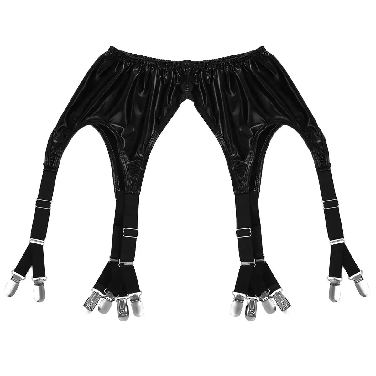 Подвязки для чулок женские металлические с металлическими зажимами | Женская