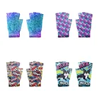 Забавные перчатки с открытыми пальцами, модные вязаные перчатки без пальцев для мужчин и женщин, унисекс, для сенсорных экранов