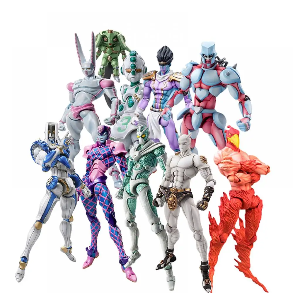 

Фигурка аниме кудзё дзётаро Джозеф дзёстар медикоджо невероятные приключения из ПВХ, подставка 15 см, экшн-модель, игрушки для