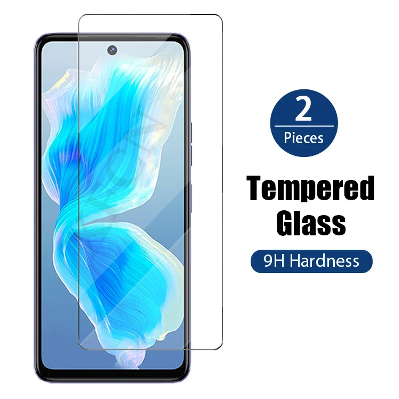 

2PCS Protective Glass On For Tecno Camon 18 P 18i 18T Screen Protector 9h Tecon Camon 18P 18 Premier Phone Cover Temperated Glas