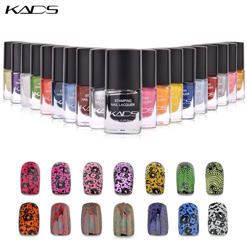 Фото Лак для дизайна ногтей 6 мл 27 цветов|stamping nail lacquer|nail polishnail lacquer |