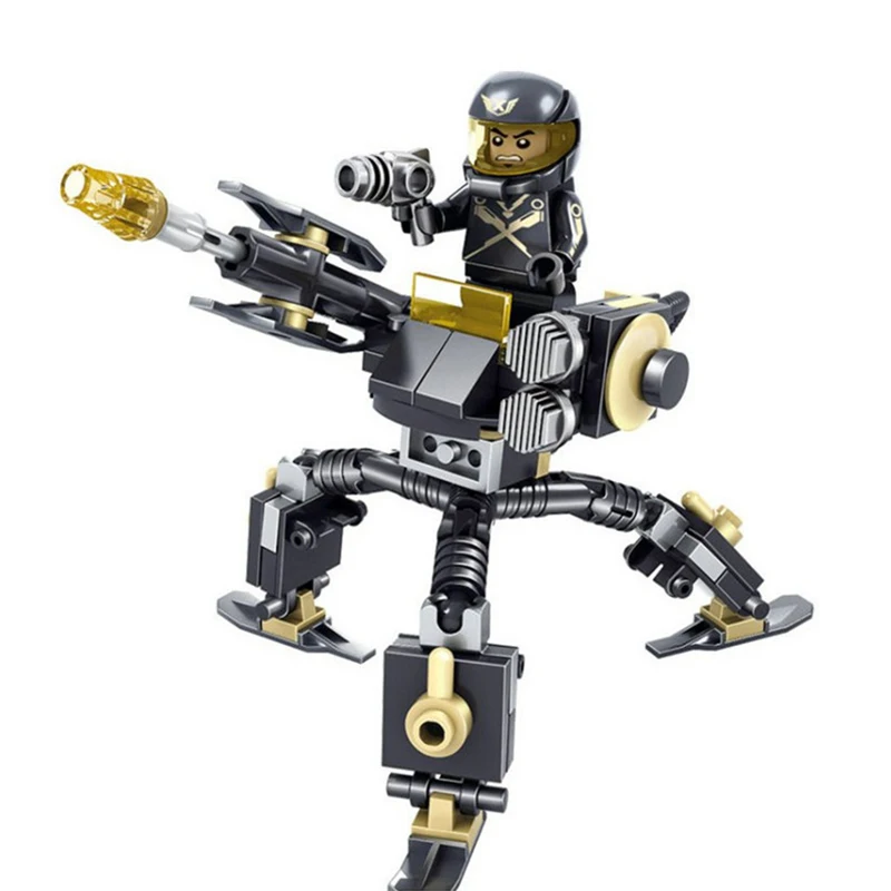 Legoings miniecast Future Police строительные блоки игрушки для детей подарок на день рождения