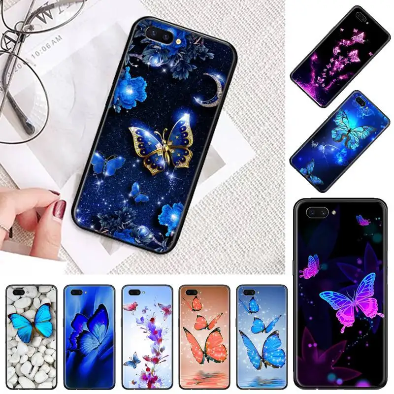 

Beautiful butterfly colorful flower Phone Case For OPPO A ax 3 5 3 37 57 59 37 73 75 83 71 2018 11 1k s PRO