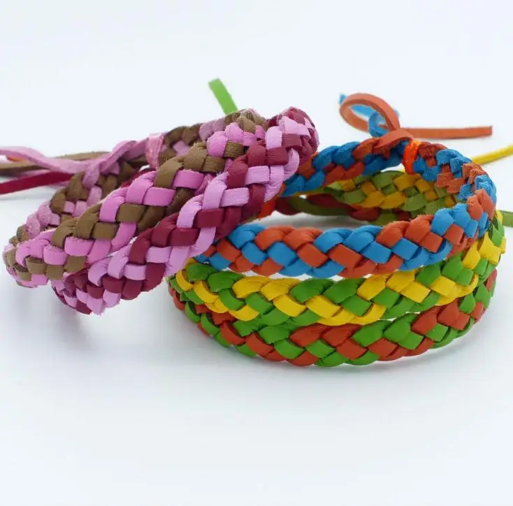 

Mosquito Repellent Leather Bracelet Anti-mosquito Woven Bracelet Insect Repellent Band for Bug Insect Protection Bracelet SN2061