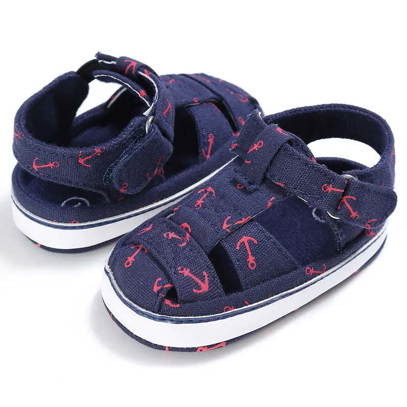 

Toddler Baby Kids Boy Shoes Summer Children Breathable Antiskid Print Prewalker First Walkers Shoes