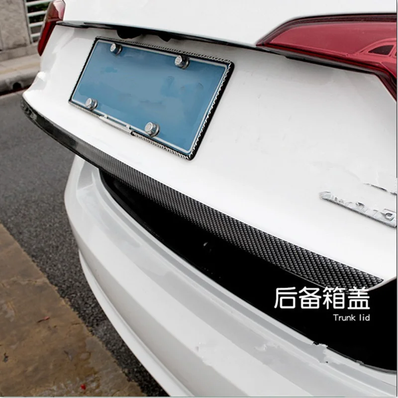 Новые популярные резиновые наклейки из углеродного волокна для кузова