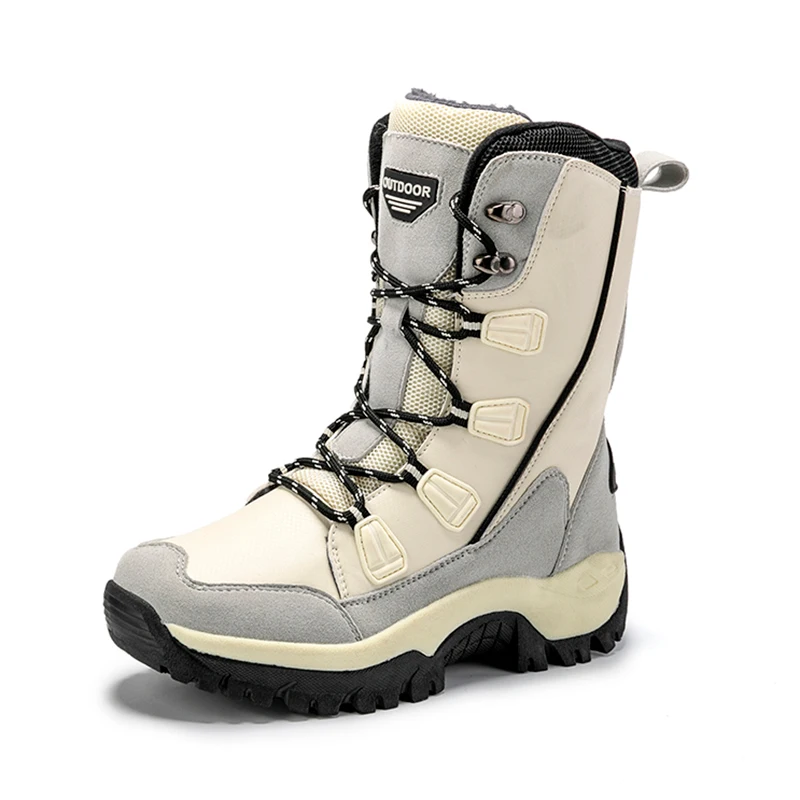 

Outdoor casual Women Snow Boots Platform Winter Boots Thick Plush Waterproof Non-Slip Boots Fashion Women Winter Shoes Warm Fur