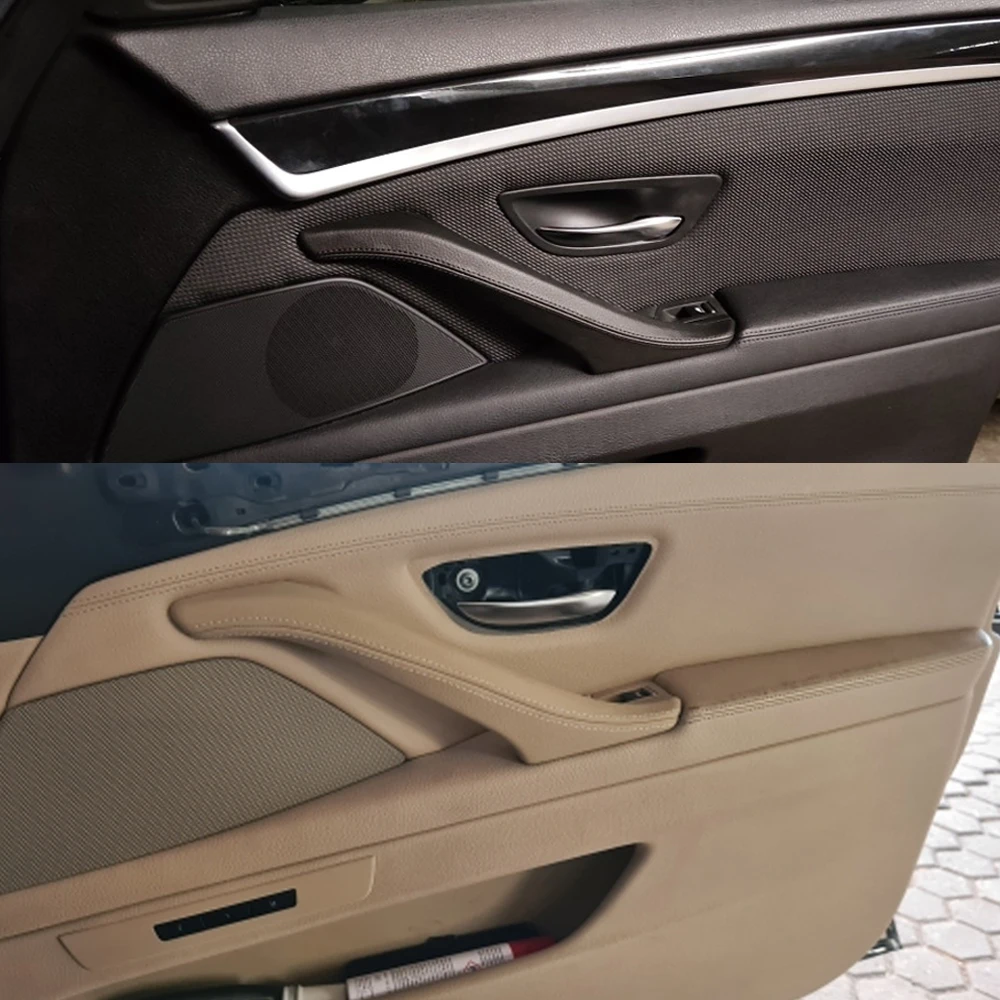 

LHD Driver Side Armrest Interior Leather Door Handle Assembly 7PCS Set For BMW 5 Series F10 F11 F18 520i 523i 525i 528i 535i
