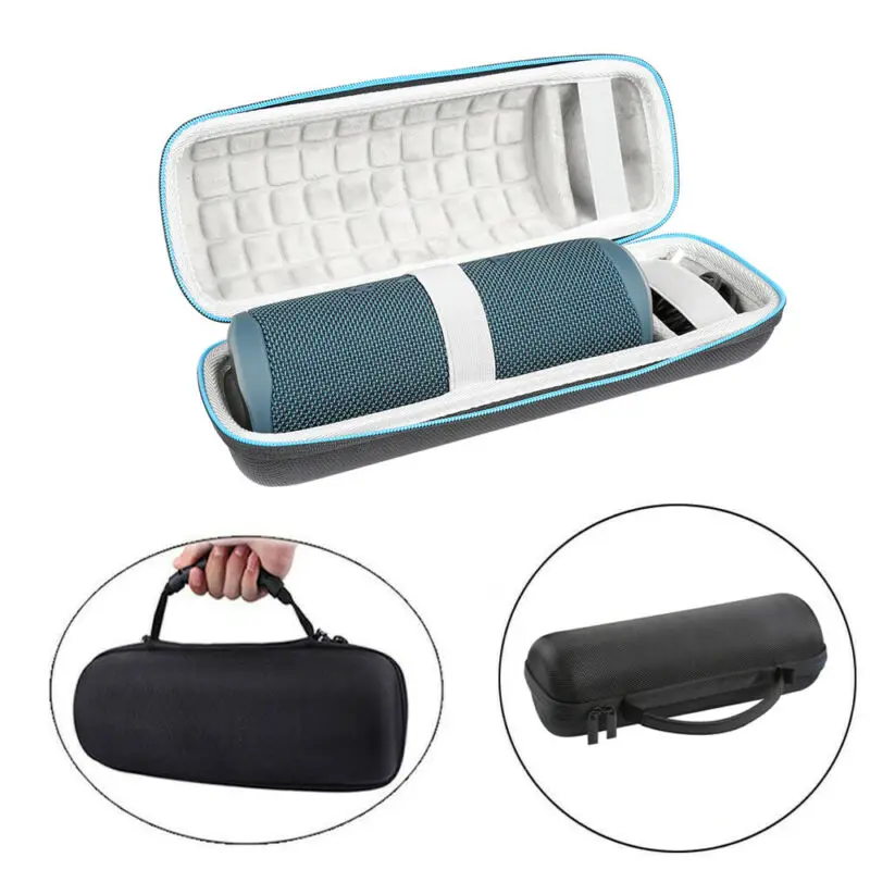 For JBL Flip 5 Bluetooth Speaker Hard Case Box Storage Carrying Shell Cover Travel Bag Portable | Электроника