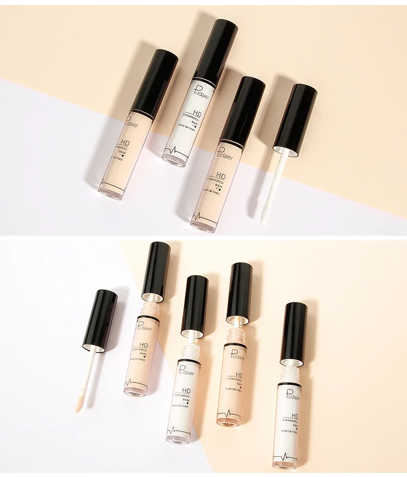 Основа под тени для век Pudaier основа крем стойкая Жидкая теней | Красота и здоровье