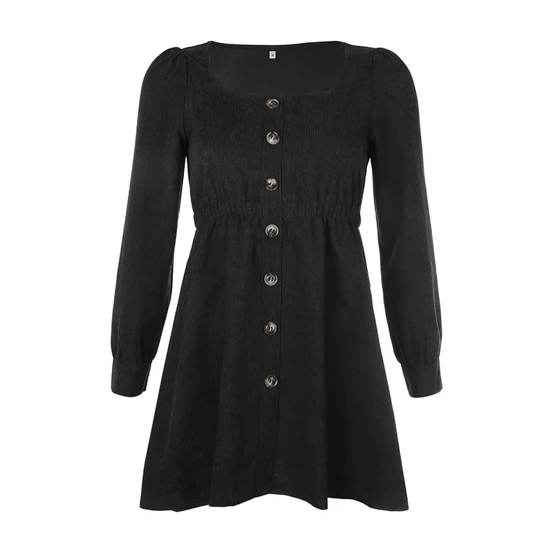 

Mazefeng Longslive Dress For Women Button Modies Autumn 2019 Ladies Sukienki Female Dresses Roupas Feminina Party Night Palace