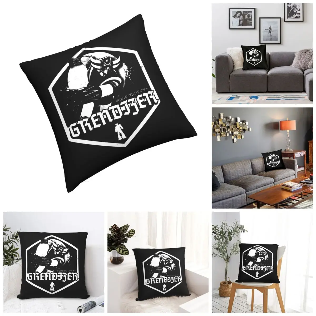 

Promo Goldoraks Vintage Robot Grendizer Ufo Robot Yyth Square Pillow Cute Weeping Willow Square Pillow Print Funny R348 Cushion