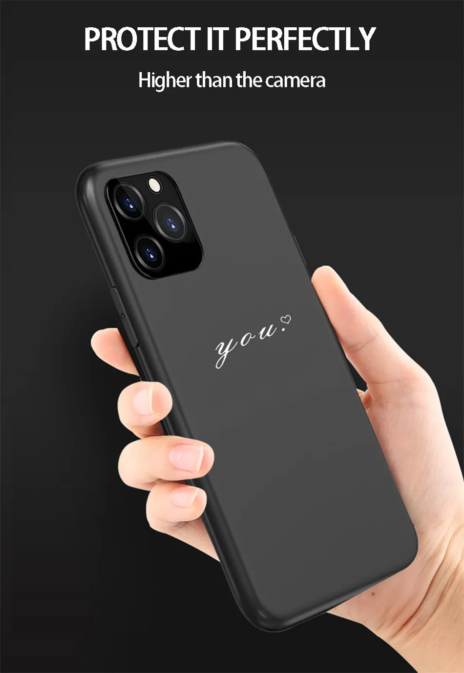 Lovebay Пары Любовь Сердце Простой чехол для телефона для iPhone 11 Pro Max X XS XR Xs Max 6 6s 7 8 Plus Мягкий ТПУ силиконовый чехол