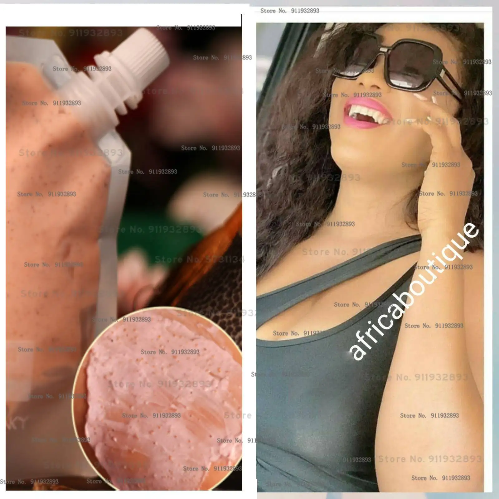 

Nicotinamide Secret Fast Action Whitening Face And Body Exfoliate Scrub