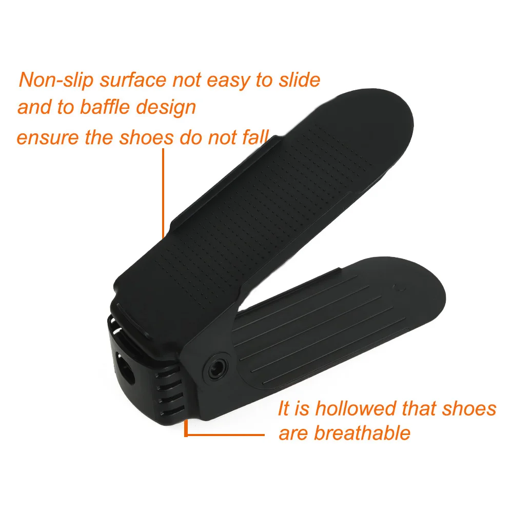 10 шт. прочный держатель для стойки регулируемый органайзер обуви подставка слот