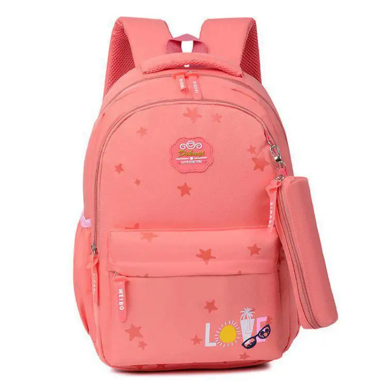 

LXFZQ 2-piece set fashion School Backpack Kids School Bags For Girls Kids Bag Boys Backpack School Bags For Kids Schooltas