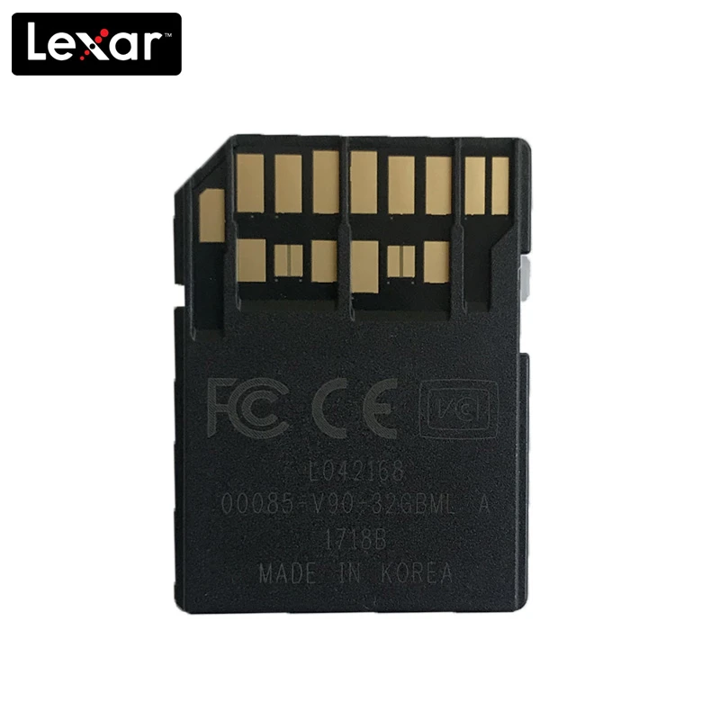 100% Оригинальный Lexar 300 МБ/с. карты памяти SD 32GB 2000x SDXC UHS-II U3 Flash высокая скорость для 3D