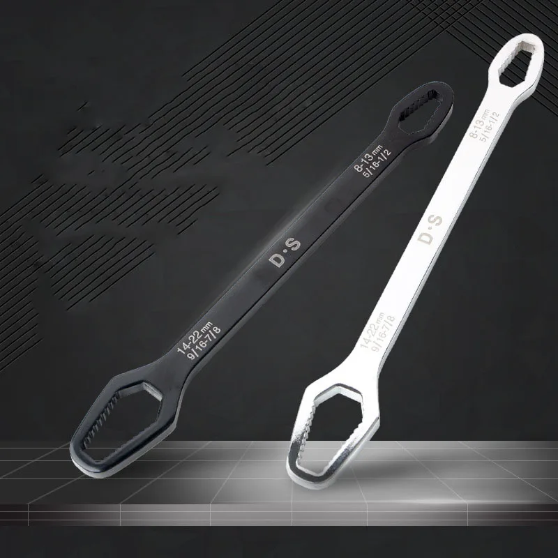 Универсальный ключ Torx регулируемый гаечный для очков 8-22 мм с храповым механизмом