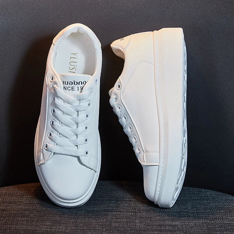 Мокасины женские на плоской платформе дизайнерские винтажные кроссовки модная