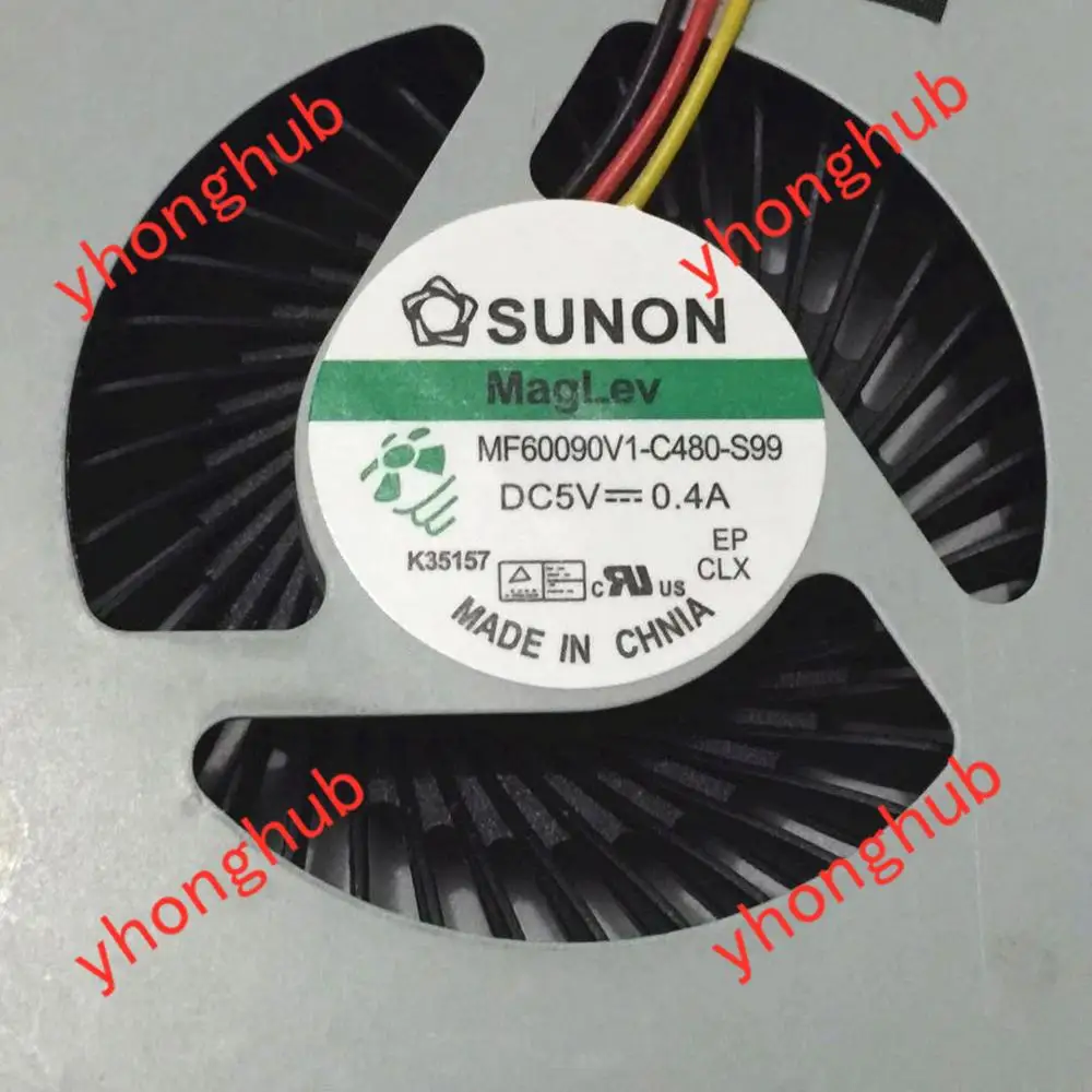 SUNON MF60150V1 C020 G99 FX720 2OD 027US GP70 серверный вентилятор охлаждения ноутбука DC 5 В 3