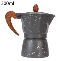 Coffee Pot Stove Aluminum Italian Moka Espresso Coffee Minimalist Household  Kitchen Maker  Percolator Stove Top Pot 150/300ML