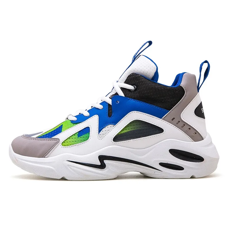 Мужские баскетбольные кроссовки с высоким берцем мужская спортивная обувь