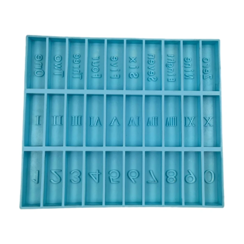 

Арабские и римские цифры, имитация домино, игрушки для игр, искусственные игрушки, орнаменты, литые формы