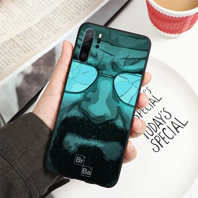 

Heisenberg Breaking Bad Phone Case For Huawei P40 P20 P30 lite Pro P Smart 2019 Mate 40 20 10 Lite Pro Nova 5t
