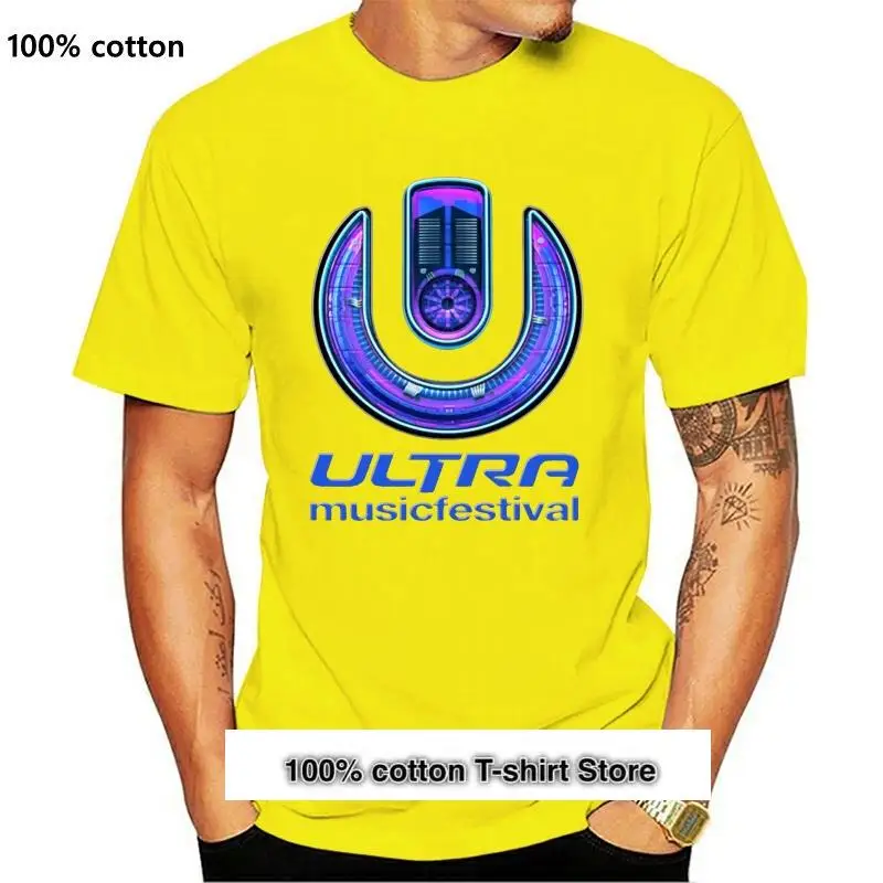 

Camiseta ULTRA FESTIVAL de Música para hombre, camisas de compras en línea, camisetas de moda, Top, ropa para adulto