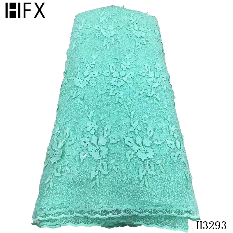 Розовая африканская кружевная ткань вышитые цветочные сетчатые кружева