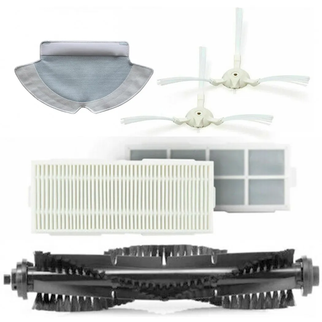 

Main Roller Brush Filters Mopping Cloths For 360 S6 Sweeping Robot Vacuum Cleaner Mop Cloth Side Brush Filter Sweeper Replace