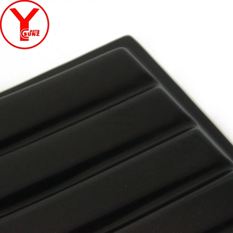 YCSUNZ матовые черные боковые накладки на капот вентиляционные отверстия