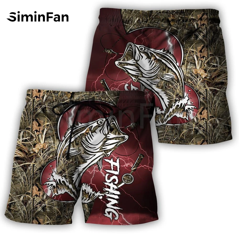 

Шорты мужские пляжные быстросохнущие с 3D-принтом, для спорта и рыбалки