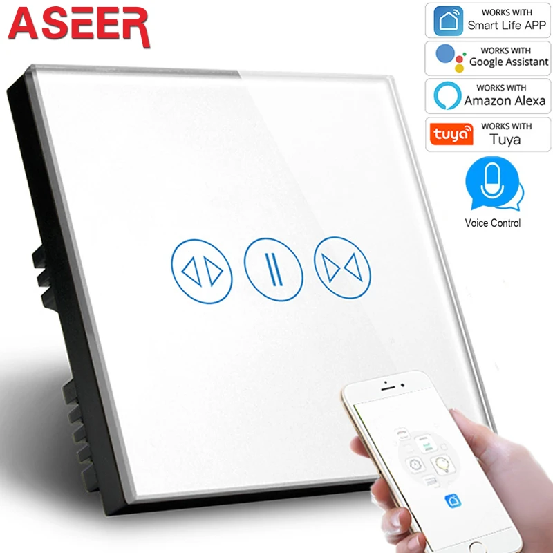 Умный Wi Fi переключатель для штор AC 110 ~ 240 В|Выключатели| |