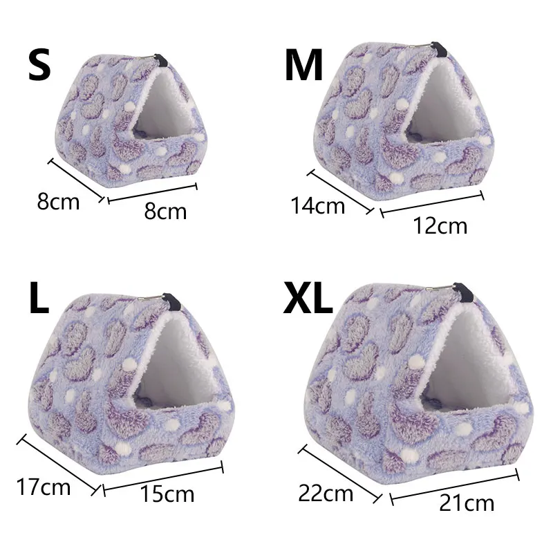 Теплый домик для домашних животных клетка хомяка аксессуары маленькая модель