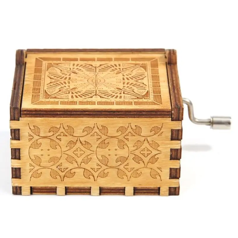 Богемная музыкальная шкатулка из березовой фанеры с изображением королевы