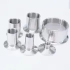 14 дюйма 38 дюйма 12 дюйма 34 дюйма 1 дюйм 2 дюйма 2-12 дюйма BSPT мама OD 25,4 мм 34 мм 50,5 мм 64 мм 304 нержавеющей стали санитарный зажим трубный фитинг