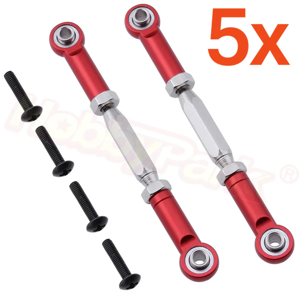 5 пар алюминиевых регулируемых задних верхних рулевых соединений замена 33206 для