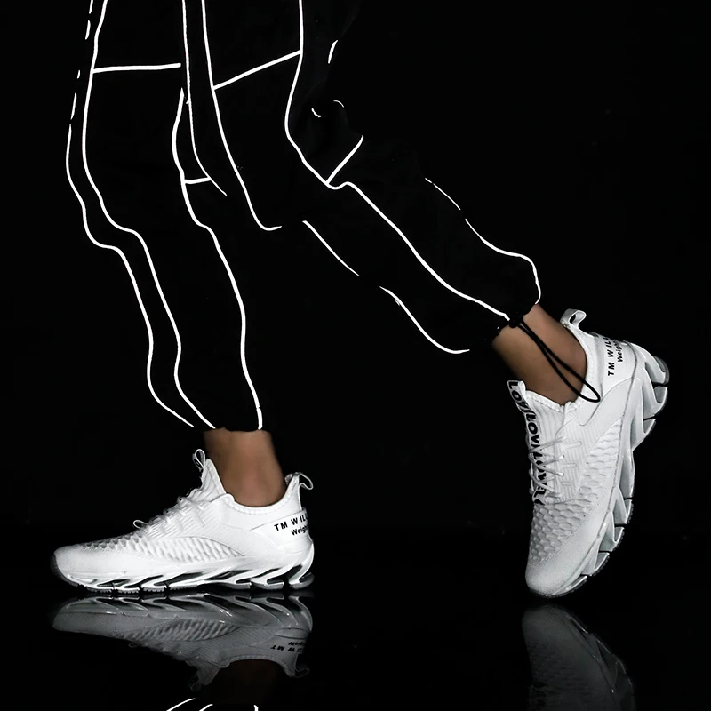 Модная мужская спортивная обувь Blade для мужчин на нескользящей подошве бега